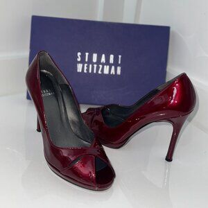 Stuart Weitzman - Swag Peep Toe Heels